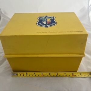 The Vintage 1971 Betty Crocker Recipe Card Library Yellow Box Complete Set